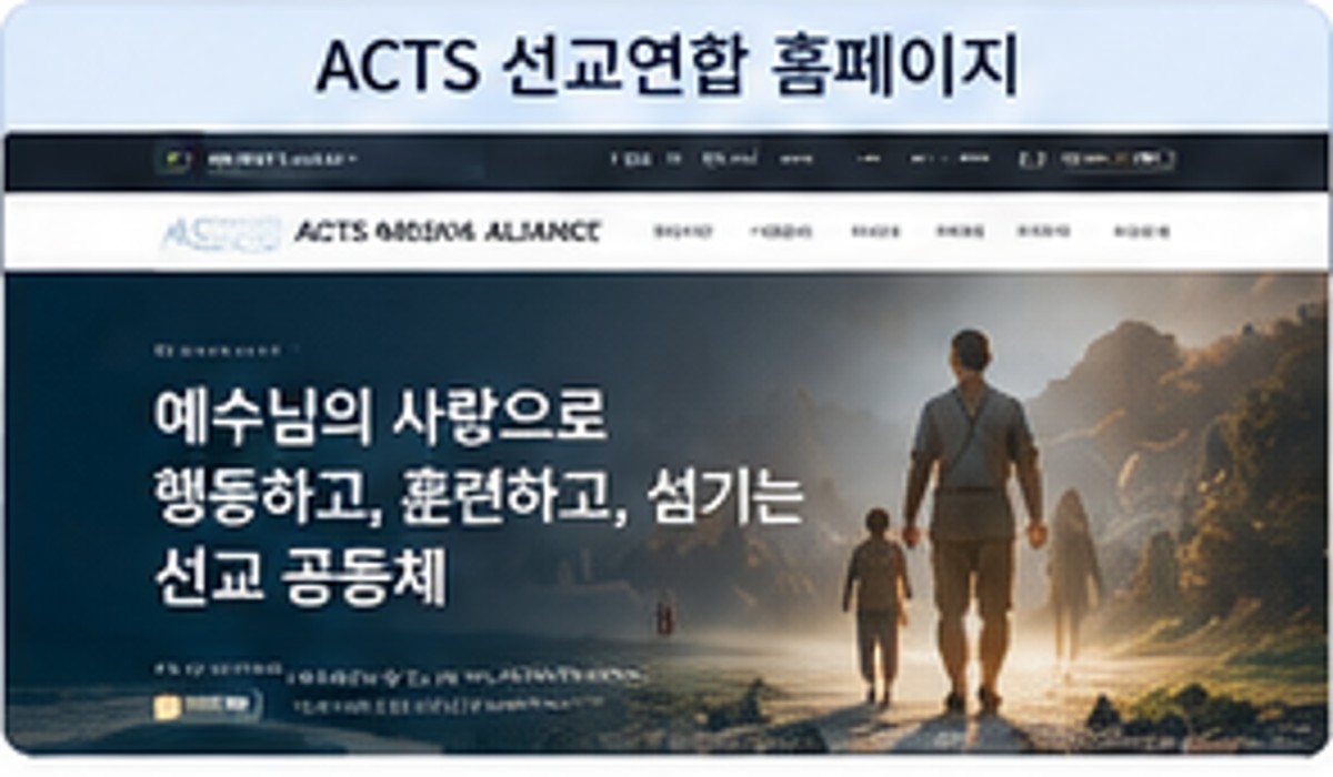 ACTS 선교연합, 홈페이지 고도화…온라인 교육·기도·선교지원 기능 강화