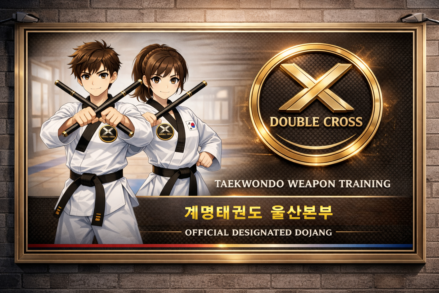 DOUBLE CROSS KOREA, 제1기 공식지정도장 50개 한정 선발 선언