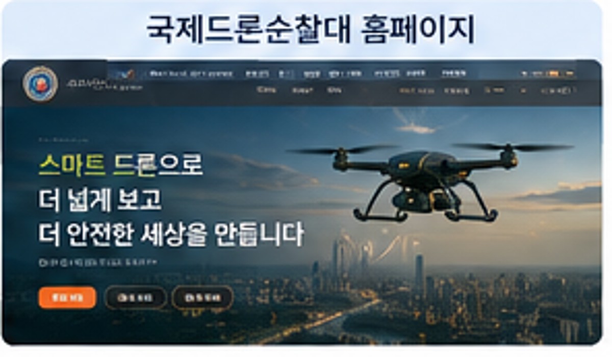 국제드론순찰대, 온라인 플랫폼 구축 본격화…안전·드론 공익활동 기반 마련